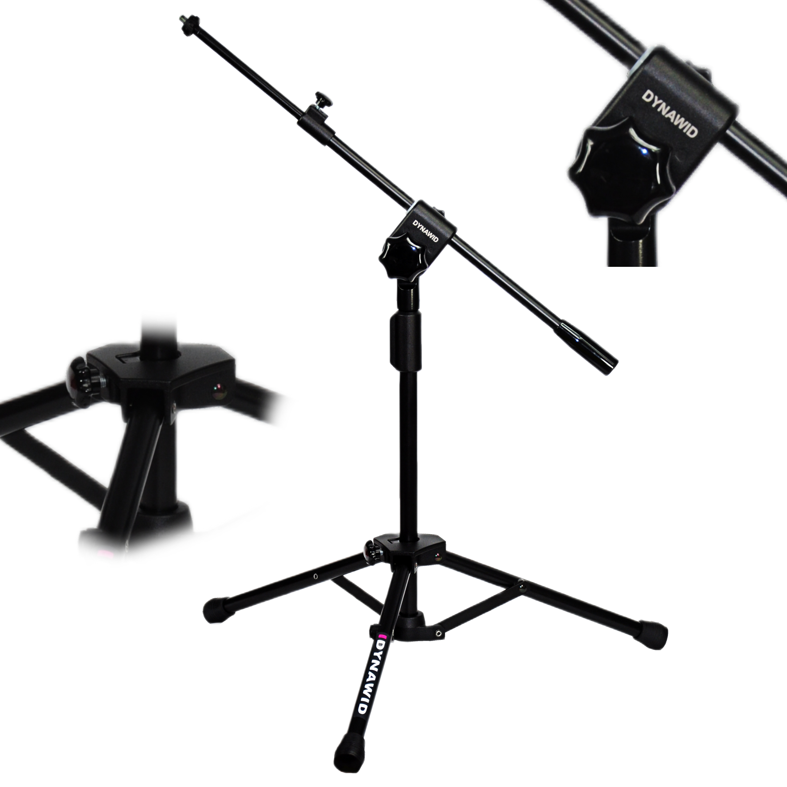 DYNAWID SM-3400 STATYW MIKROFONOWY ŁAMANY Z REGULOWANYM RAMIENIEM NISKI