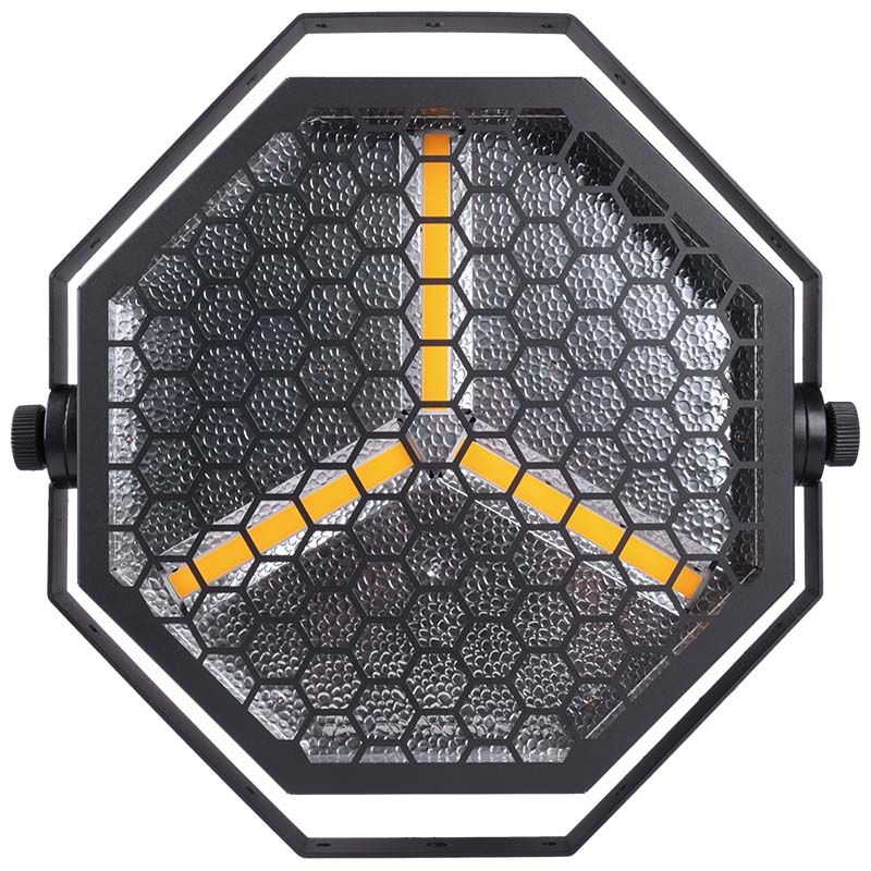 EVOLIGHTS LUMENO oświetlenie sceniczne retro vintage reflektor ciepły biały + RGB - obrazek 4