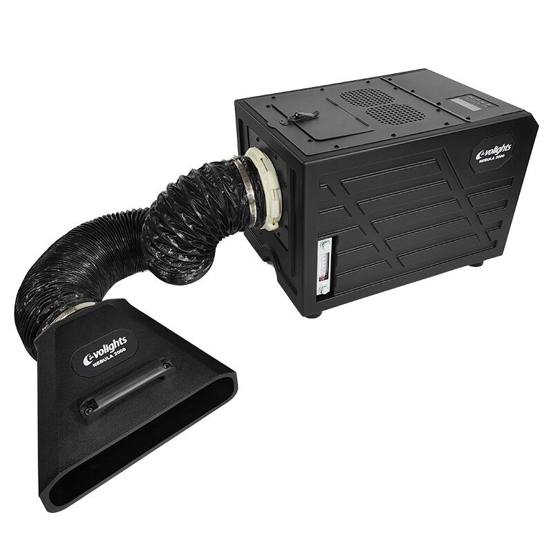 EVOLIGHTS NEBULA 2000 profesjonalna wytwornica ciężkiego dymu pilot bezprzewodowy timer
