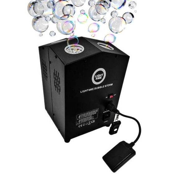 LIGHT4ME BUBBLE STORM wytwornica baniek mydlanych pilot bezprzewodowy