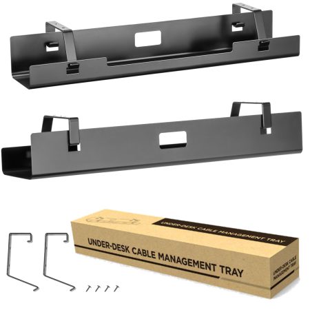 MOZOS OCUD11 Organizer kabli pod blat biurka czarny