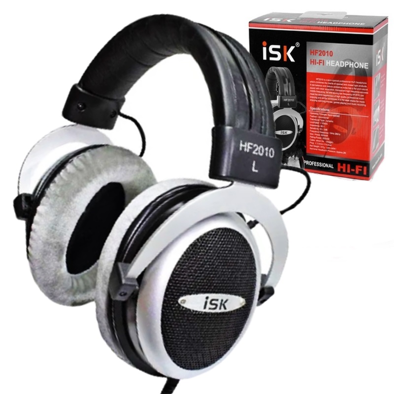 ISK HF2010 słuchawki nauszne półotwarte