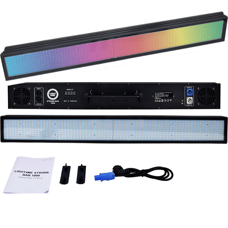 LIGHT4ME STROBE BAR 1000 RGB listwa oświetleniowa stroboskop blinder oświetlacz efekt LED 666x0,3W SMD