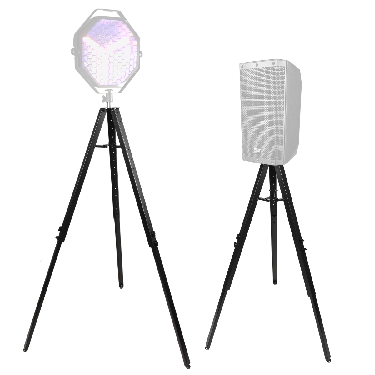 DNA RS1 statyw tripod pod oświetlenie nagłośnienie okrągła podstawa adapter kolumnowy 35 mm 86-152 cm do 20 kg