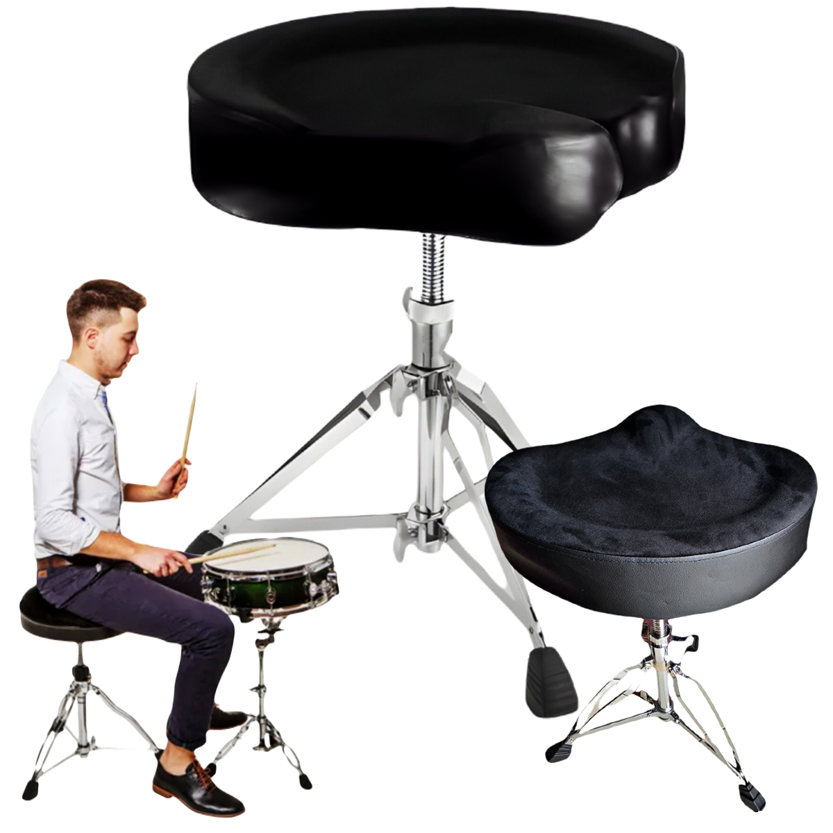 DNA THRONE 1 stołek perkusyjny siedzisko do perkusji taboret dla perkusisty