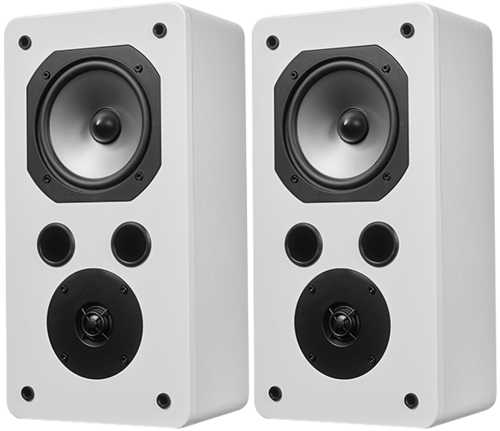 Dynavoice Challenger S-5 kolumny podstawkowe/surround białe 2szt.