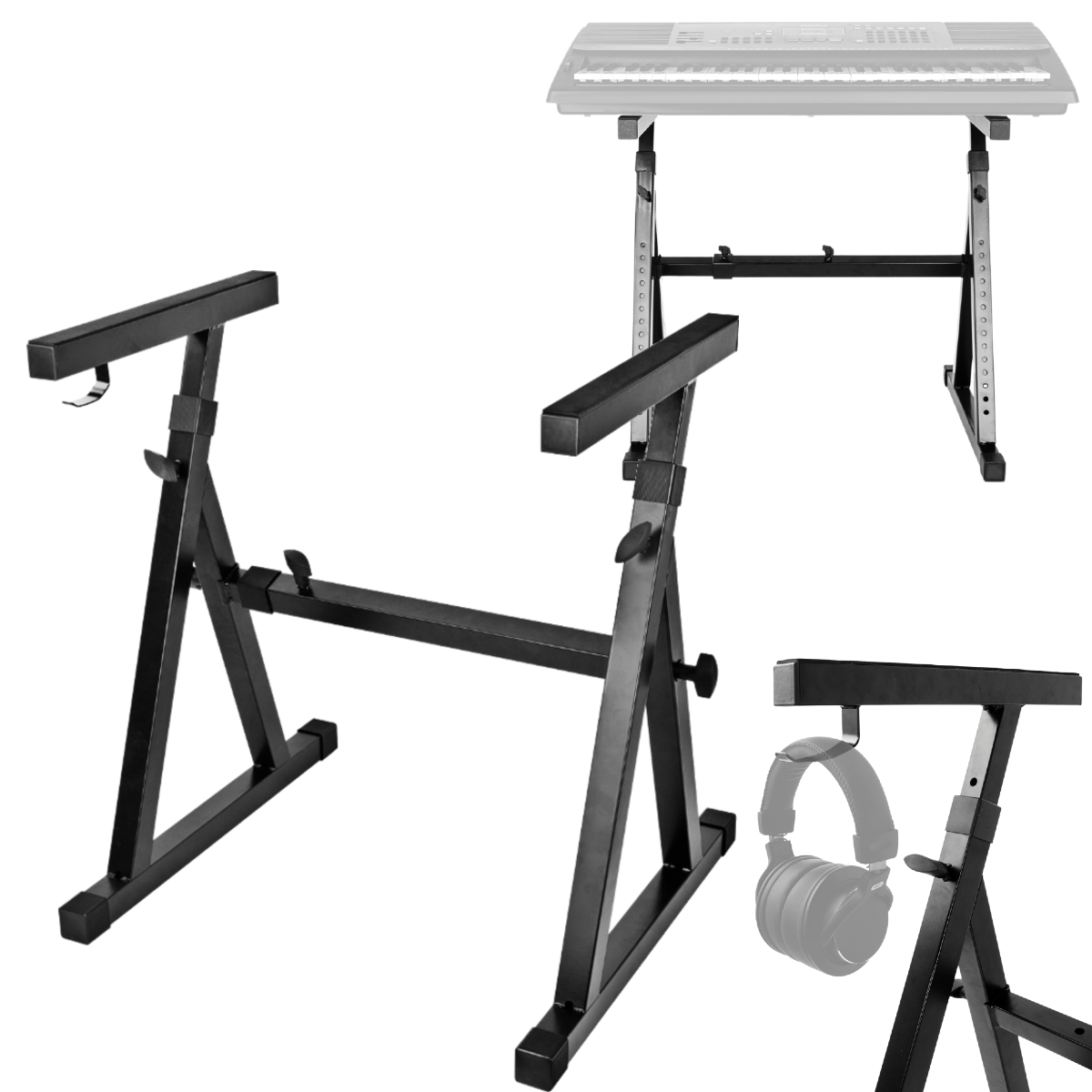 DNA KEY 1 statyw klawiszowy pod klawisze regulowany solidny stalowy do 110 kg