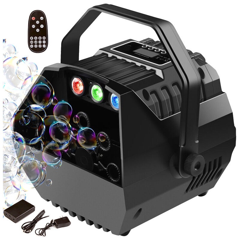 LIGHT4ME BM2 LED bezprzewodowa wytwornica baniek mydlanych z LED na pilota