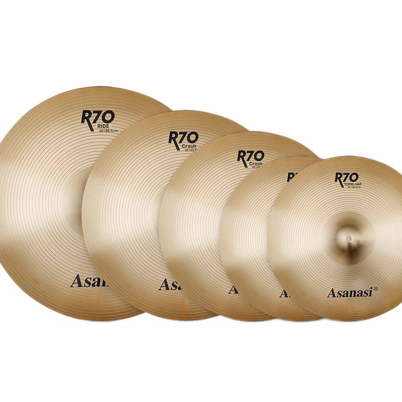Zestaw talerzy perkusyjnych Asanasi R70