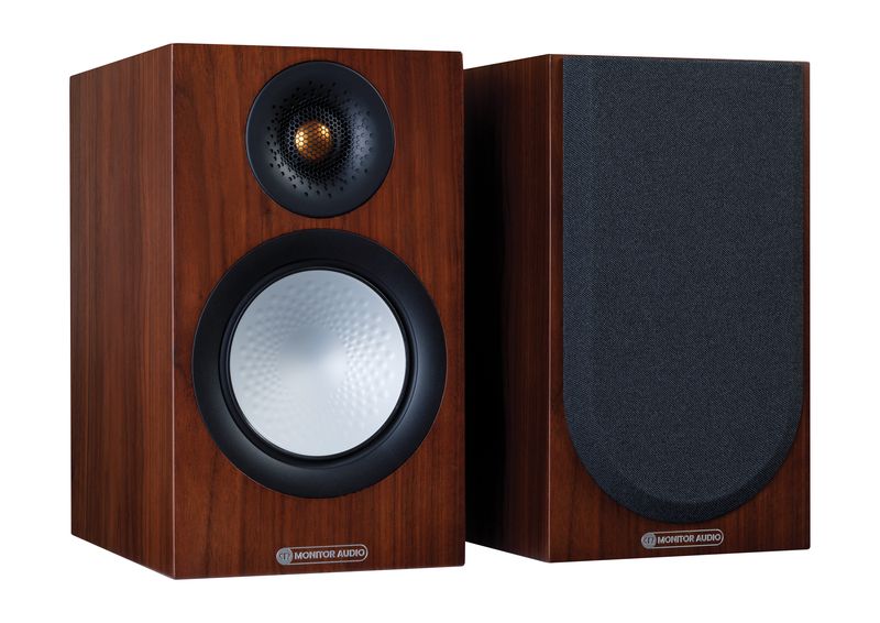Monitor Audio Silver 7G 50 głośniki podstawkowe stereo surround kolor NATURAL WALNUT