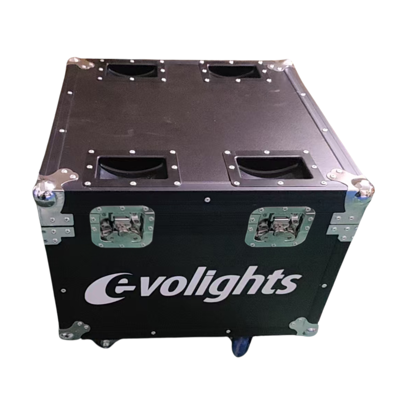 EVOLIGHTS GLACIER 18 CASE 4IN1 solidna skrzynia transportowa na 4 sceniczne reflektory par