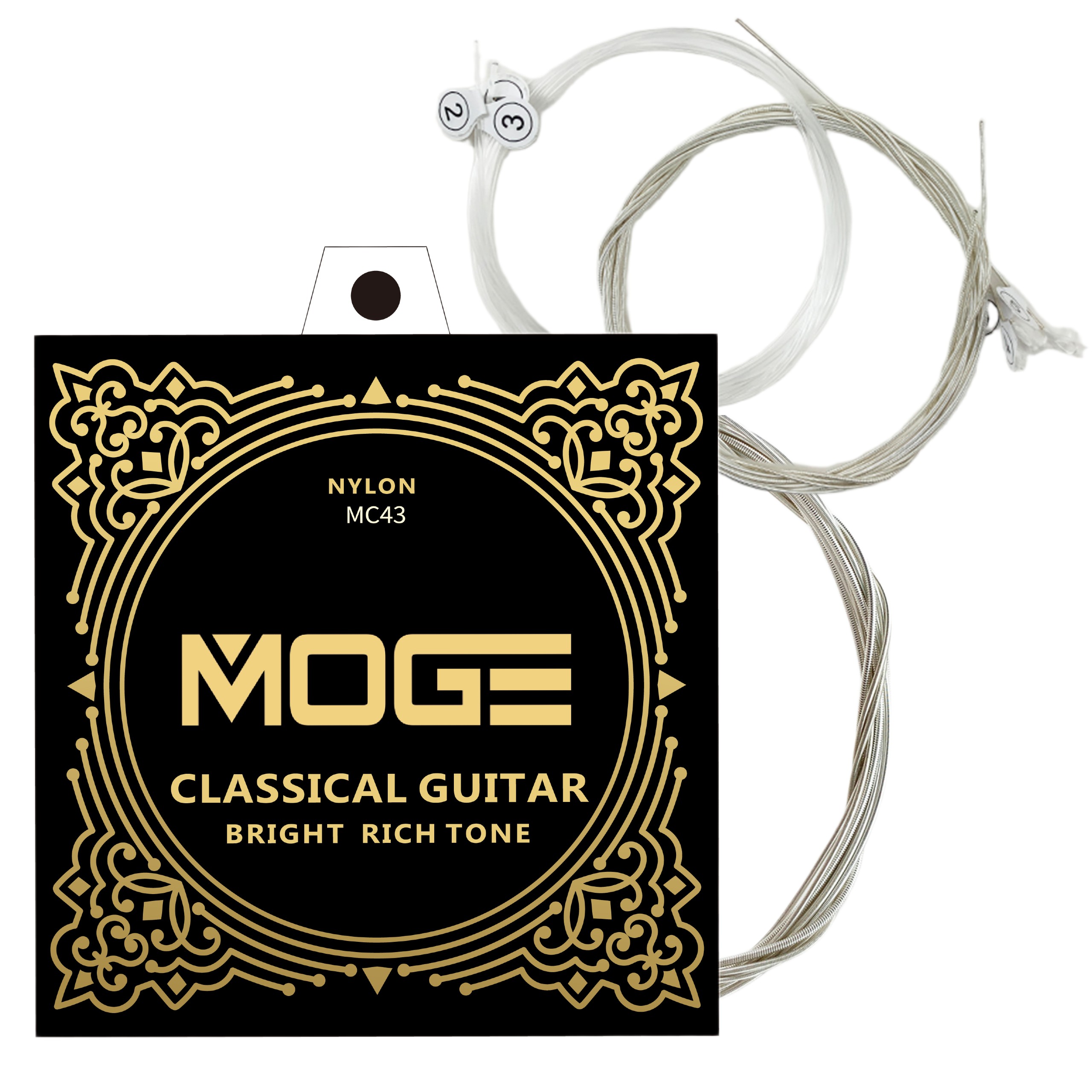 Struny do gitary klasycznej MOGE MC43