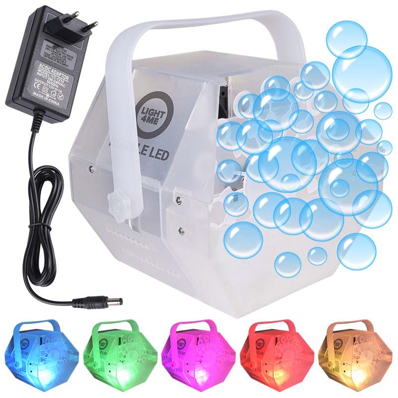 LIGHT4ME BUBBLE LED mała wydajna wytwornica baniek