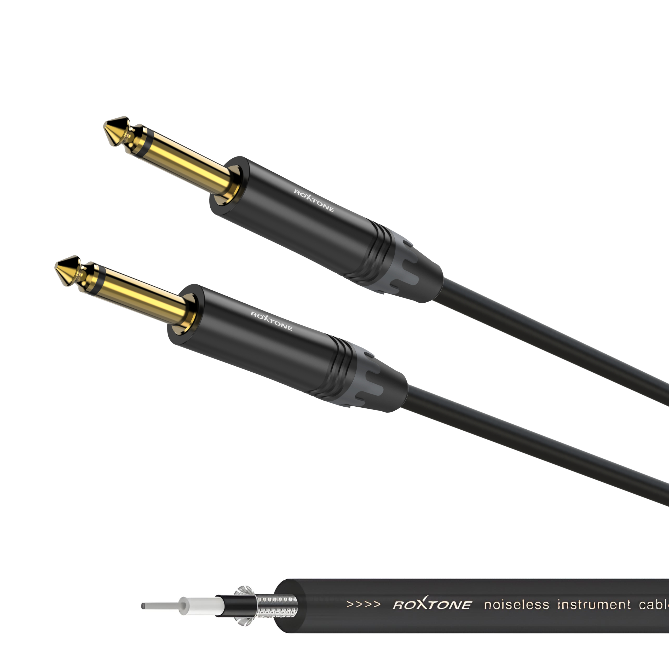 Profesjonalny kabel instrumentalny Roxtone MGJJ110L5-BK