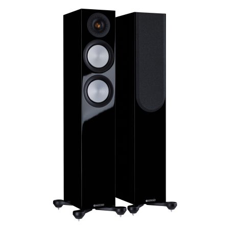 Monitor Audio Silver 7G 200 kolumny podłogowe stereo kolor BLACK GLOSS