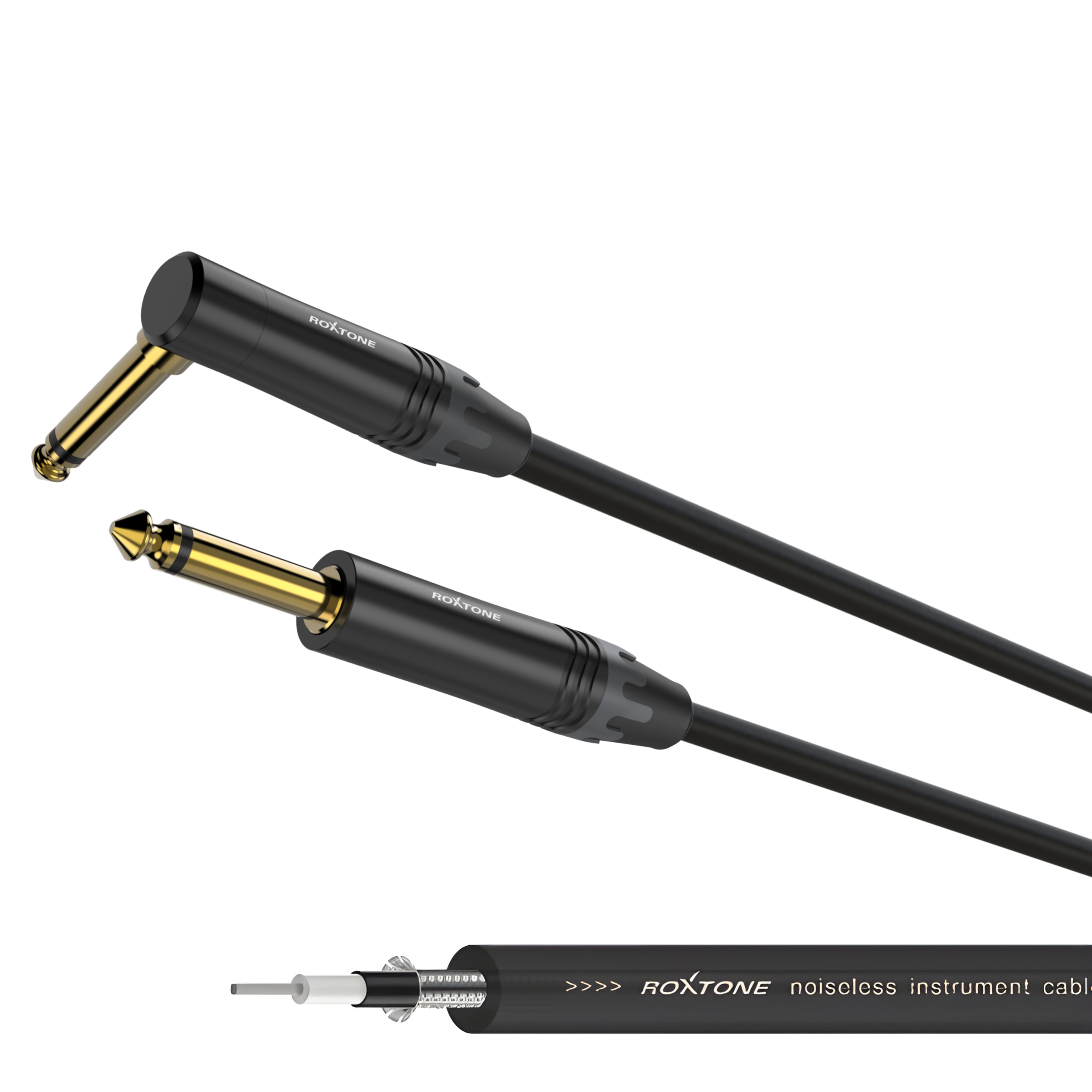 Profesjonalny kabel instrumentalny Roxtone MGJJ170L5-BK