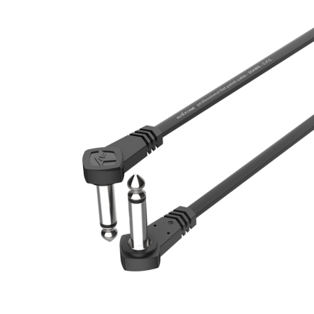 Kabel instrumentalny Wtyk Kątowy Jack 6.3mm 50cm Roxtone FPJJ100L0005