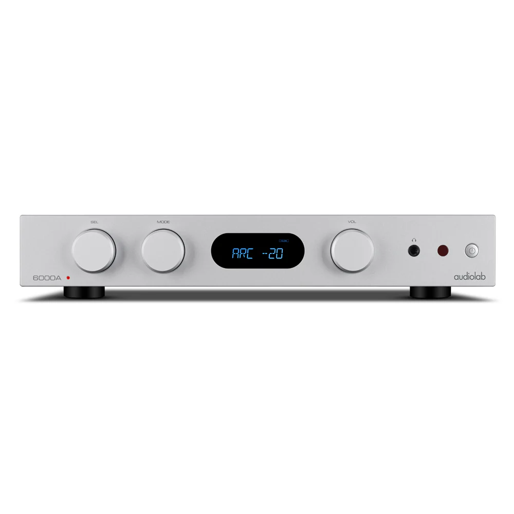 AUDIOLAB 6000A MKII Wzmacniacz stereofoniczny srebrny